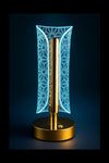 Luxury Cordless LED Desk Lamp – Modern Crystal