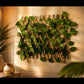 Expandable Faux Ivy Willow Lattice | Artificial Greenery Wall Decor Privacy Fence Screen for Indoor & Outdoor wall leaves decor