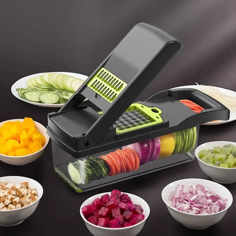 Premium 16-in-1 Multifunctional Vegetable Slicer & Mandoline Chopper